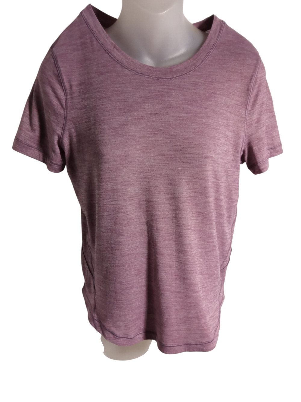 Lululemon Athletic Short Sleeve Mauve Purple Workout Running Top